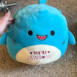 Blue Shark Squishmallow